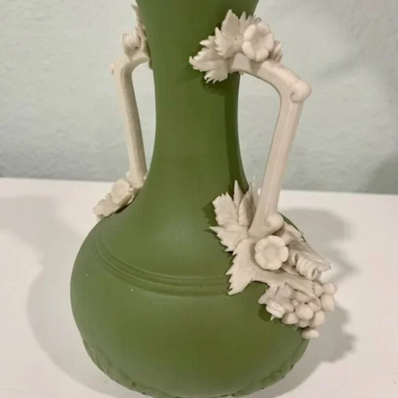 VTG ~ Vase & Plate SET OF 3 - Picture 7 of 10